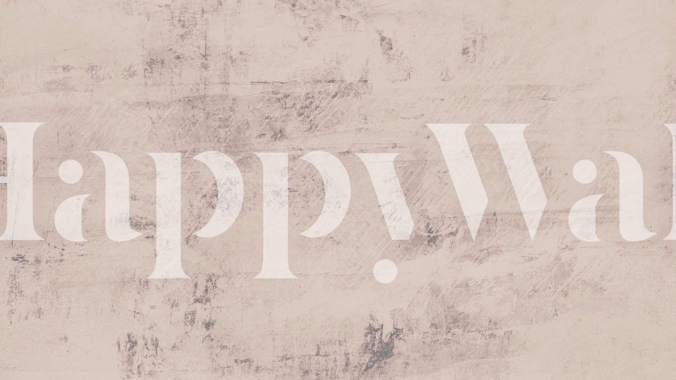 Pastelově růžová texturovaná nástěnná malba navozující vzhled připomínající sádru pro moderní interiérový design.