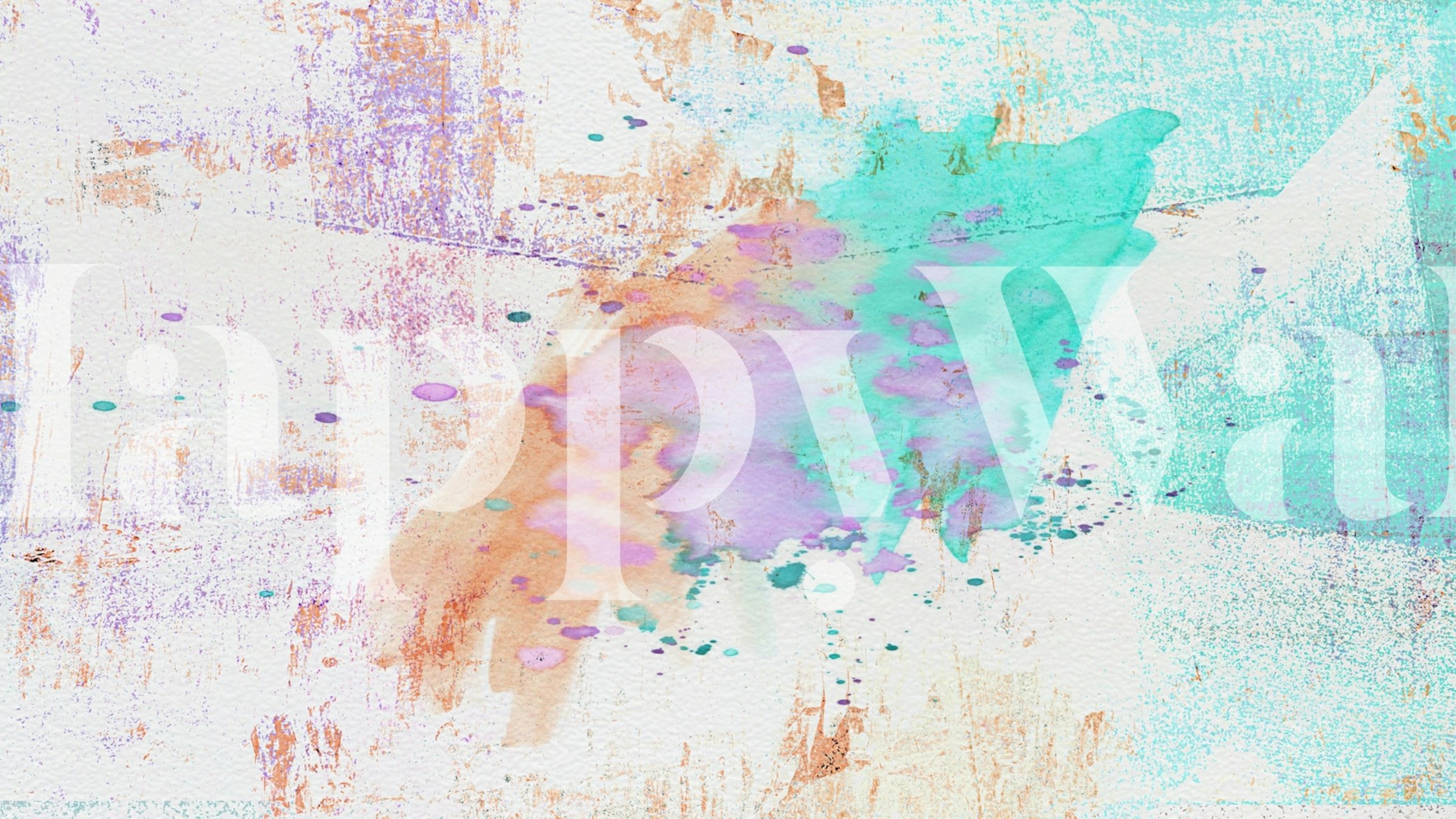 Texture Pastel wallpaper design in a room