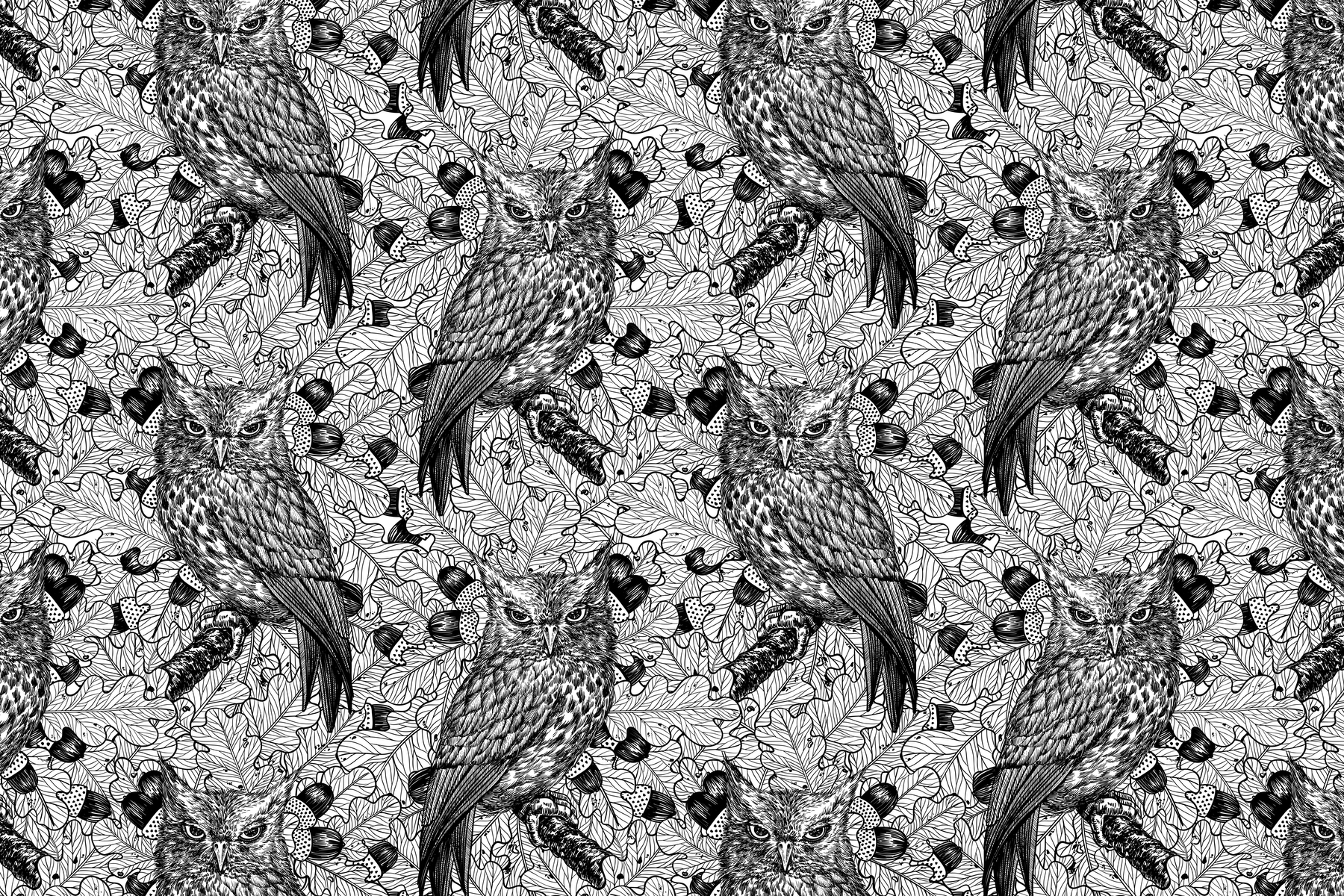 buy-owls-in-the-oak-tree-3-wallpaper-free-shipping