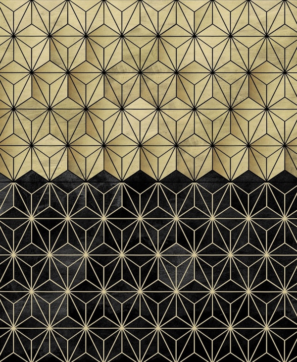 Gold Black Geo Glam 1