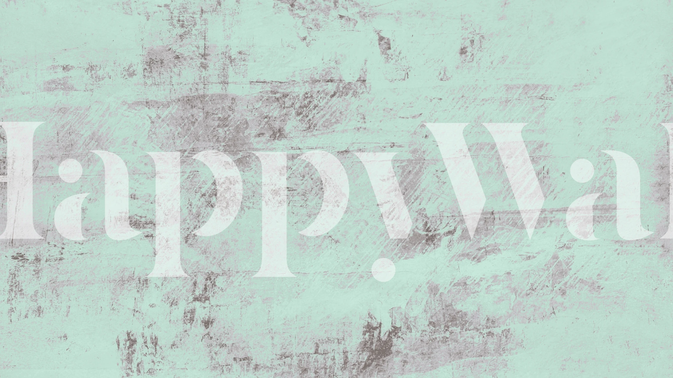 Textured mint wallpaper featuring soft, muted green tones.