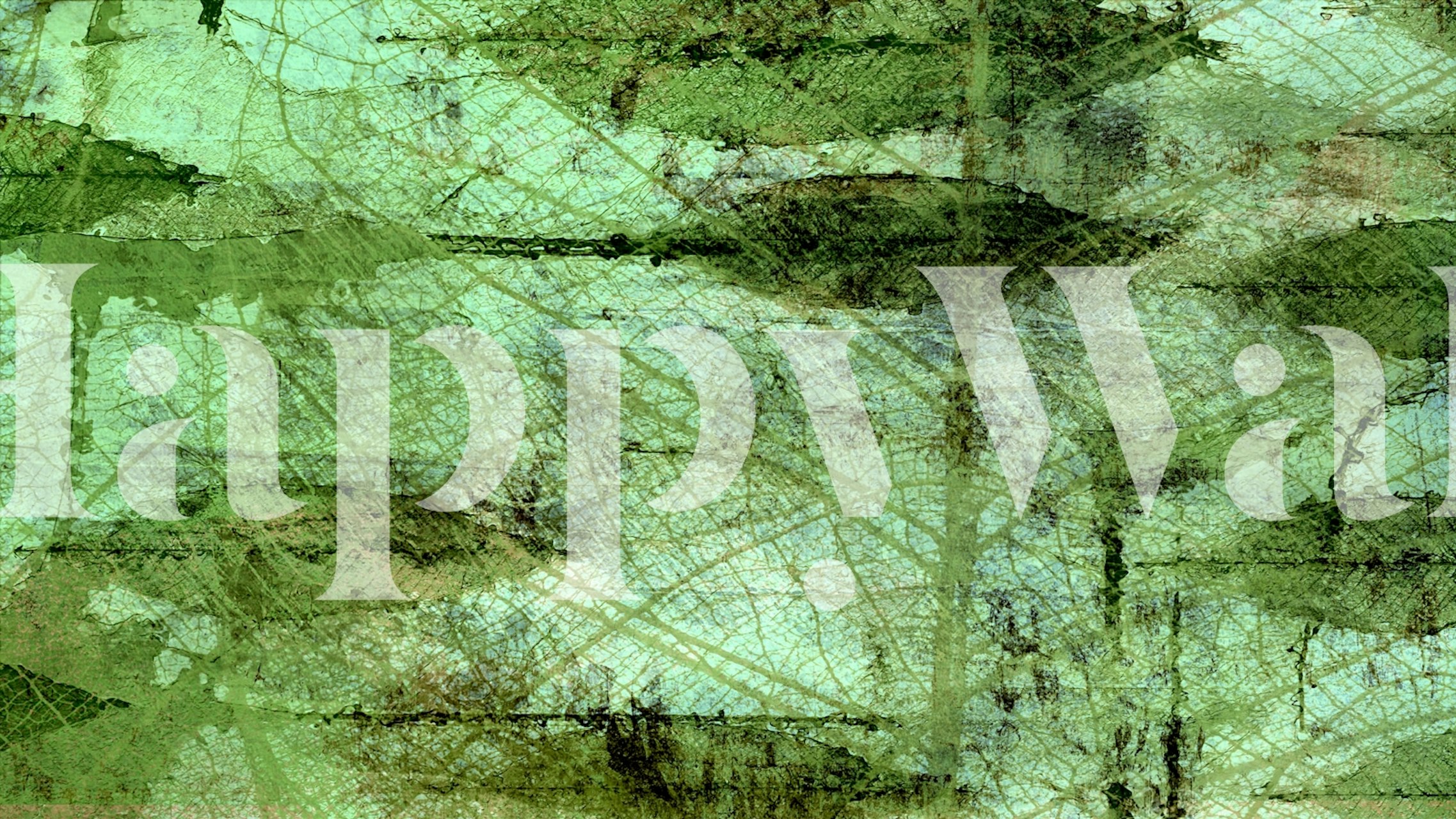 Πράσινος τοίχος Texture Grunge Forest σε ένα δωμάτιο