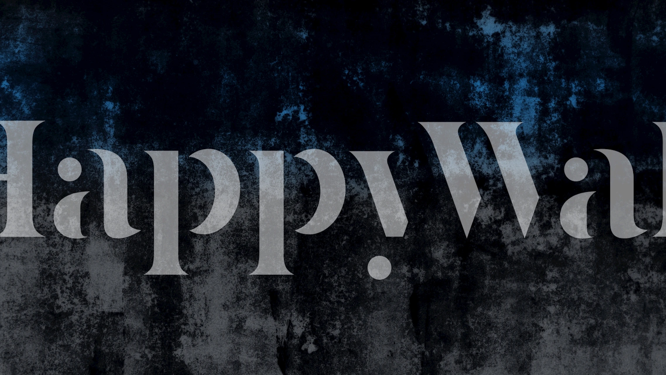 Murale astratto con struttura in cemento blu notte