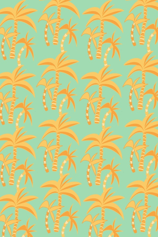 60s 70s Retro Palm Dream 1