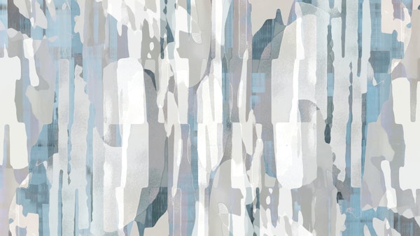 Abstract Composition Soft Grey