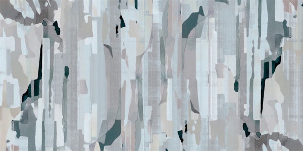 Abstract Composition Blue Grey