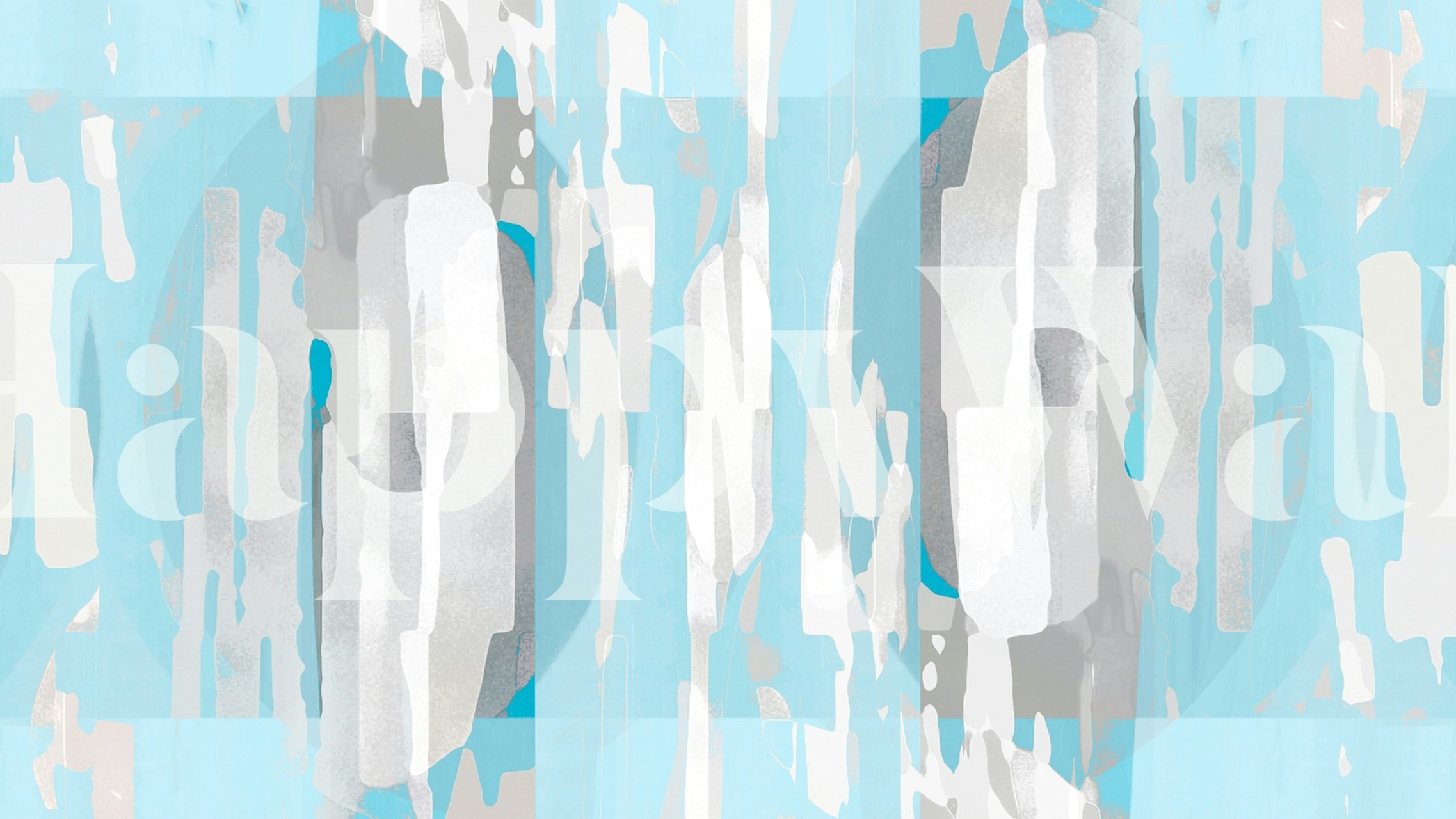 Fototapeta Abstraktní kompozice v šedé a modré