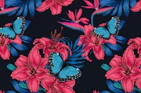 Tropical bouquet 11 wallpaper