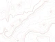 Red topographical map