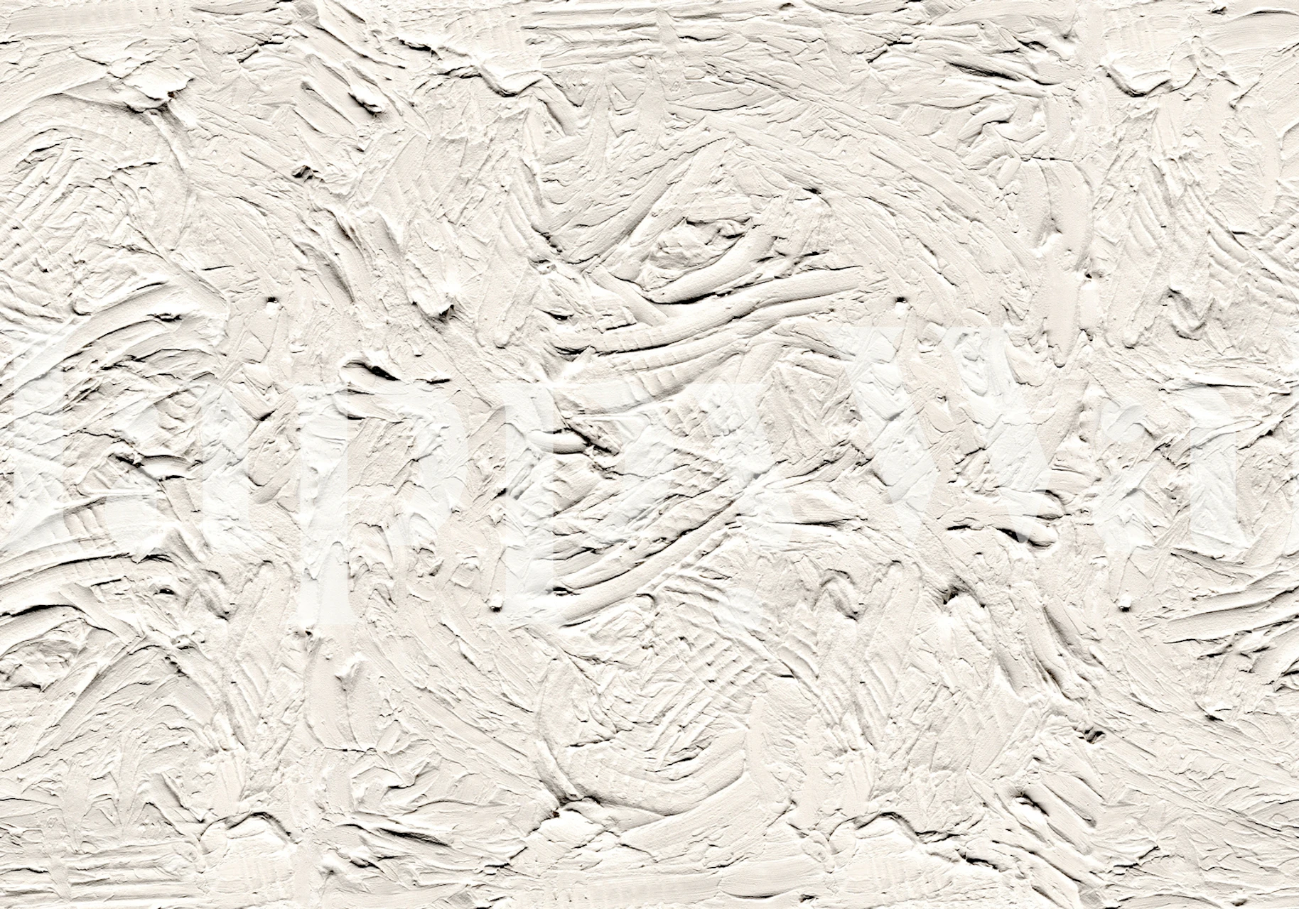 Textured white abstract wallpaper featuring wave-like patterns