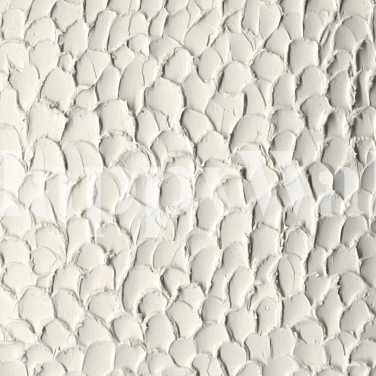 Textured white wallpaper featuring a unique pattern