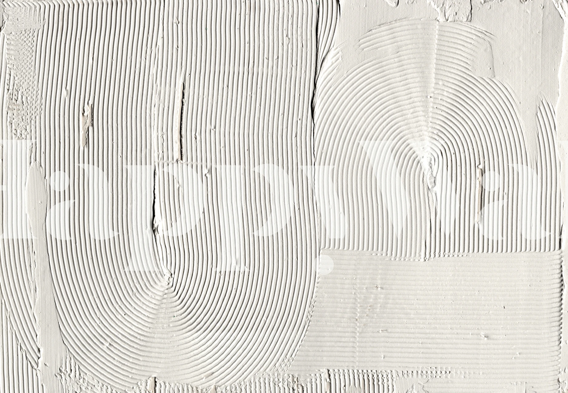 Upside papel de parede em um quarto moderno