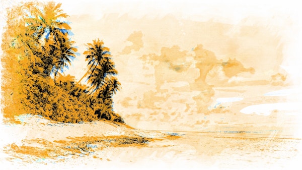 Hipster Summer Beach