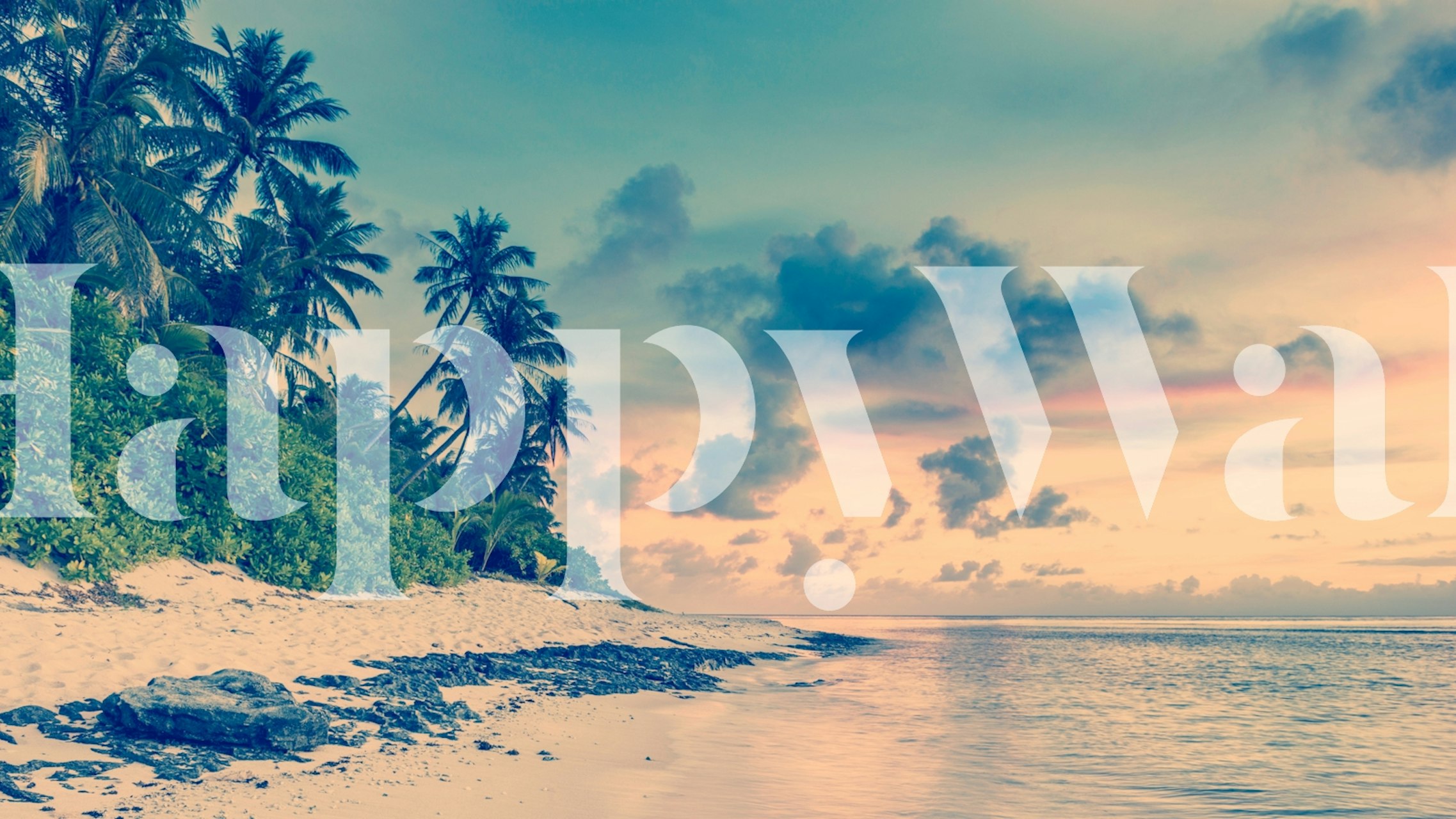 Tapeta Soft Summer Beach v místnosti