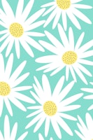 60s 70s Retro Sunflower Glam 3 behang