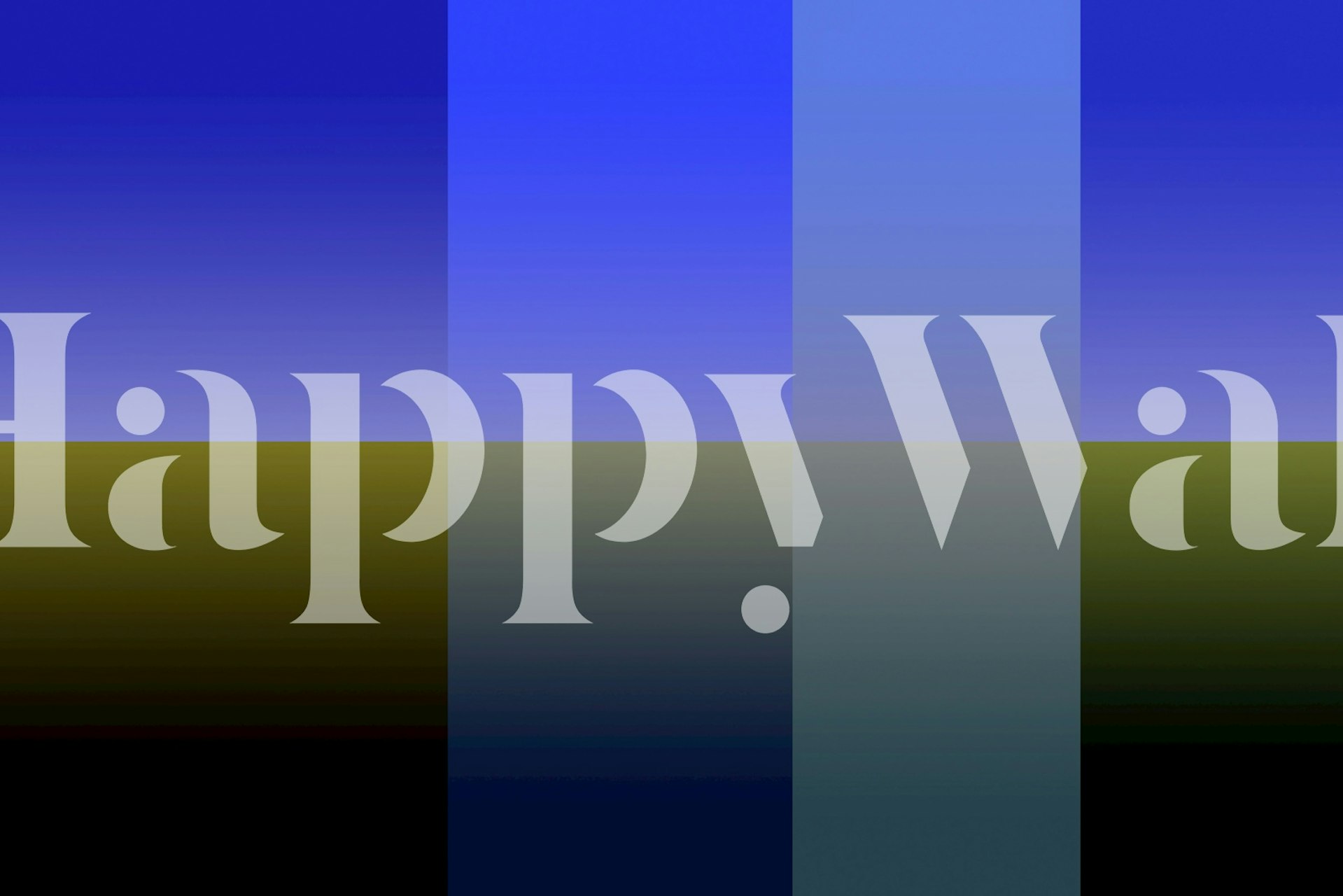 Blue gradient abstract wallpaper with geometric patterns