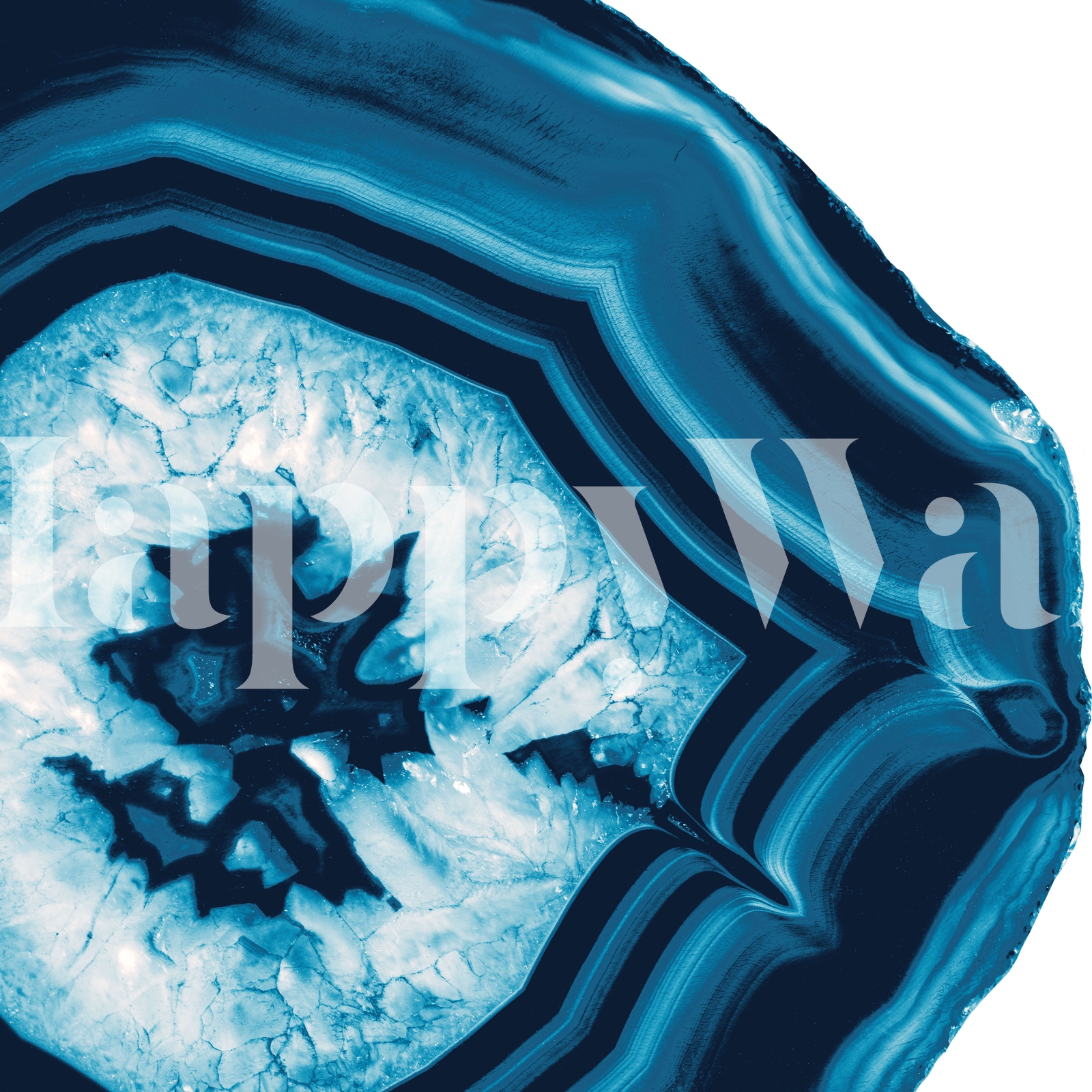 Buy Blue Agate Chic 1 wallpaper - Free shipping