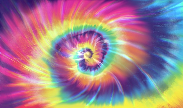 Mid Century Hippie Art