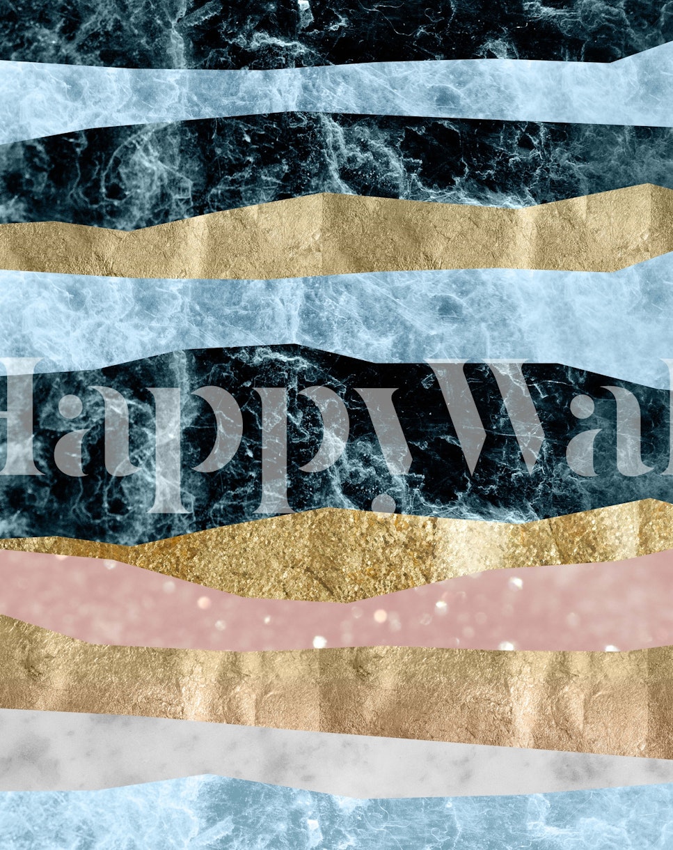 Blue Ocean Waves 1 Wallpaper - Happywall