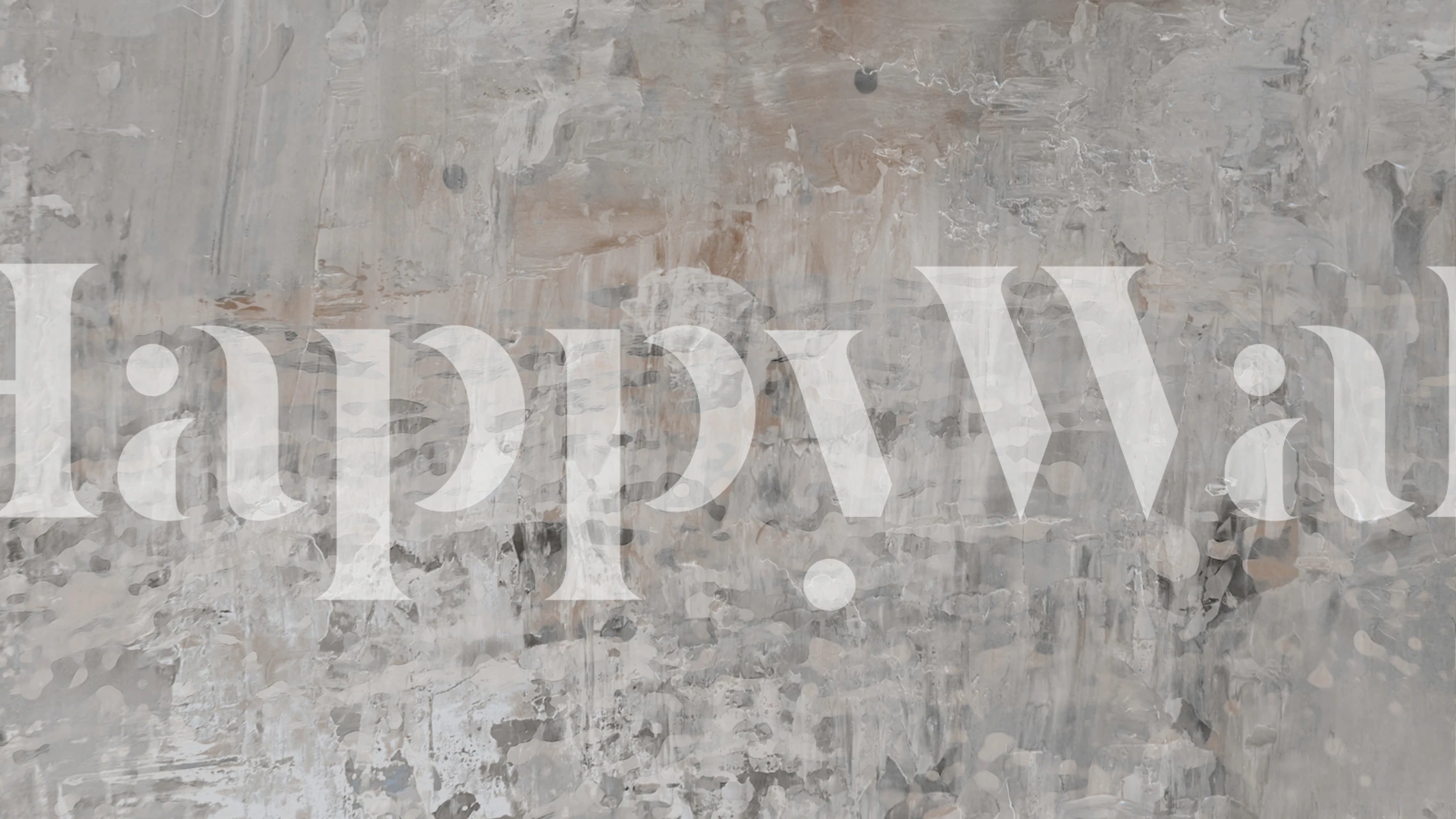 Grey texture wallpaper displayed in a room