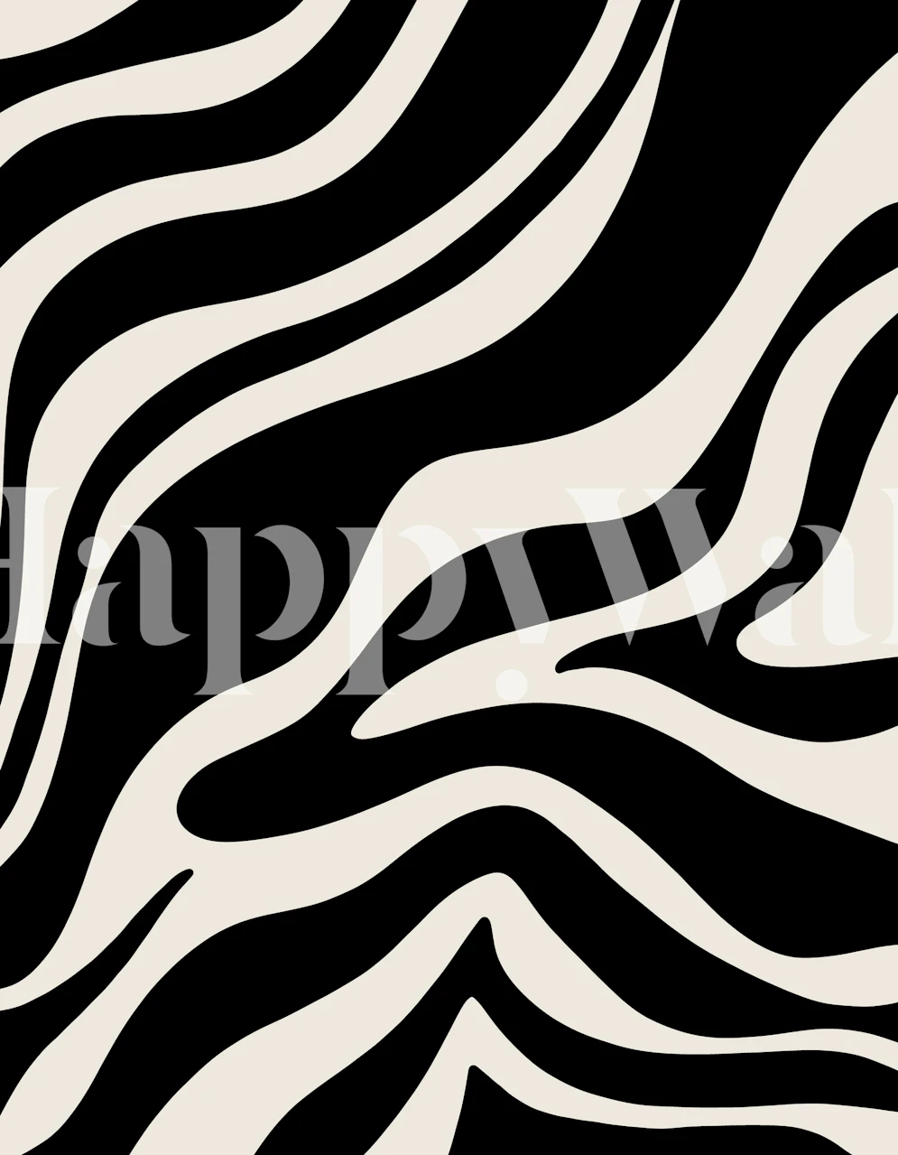 tapeta Retro Swirl Glam 2 w pokoju