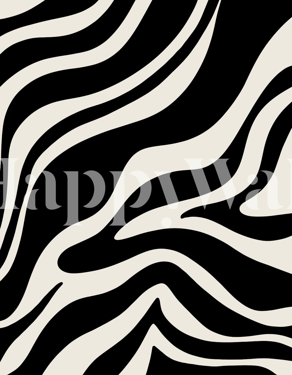 tapeta Retro Swirl Glam 2 w pokoju