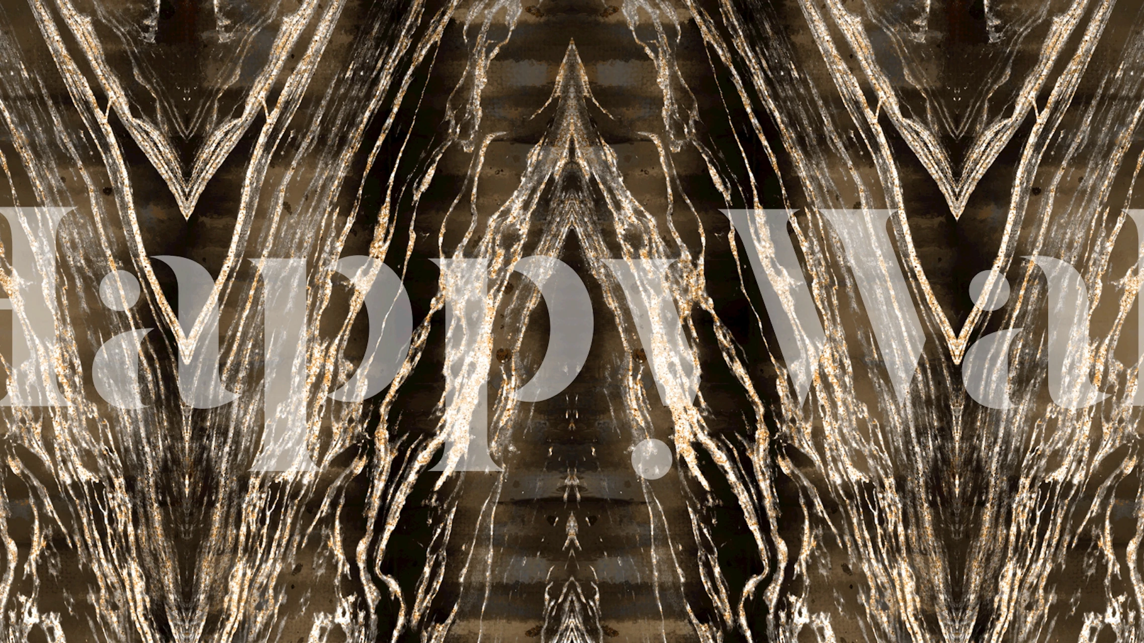 Agate Marble tapet visad i ett rum