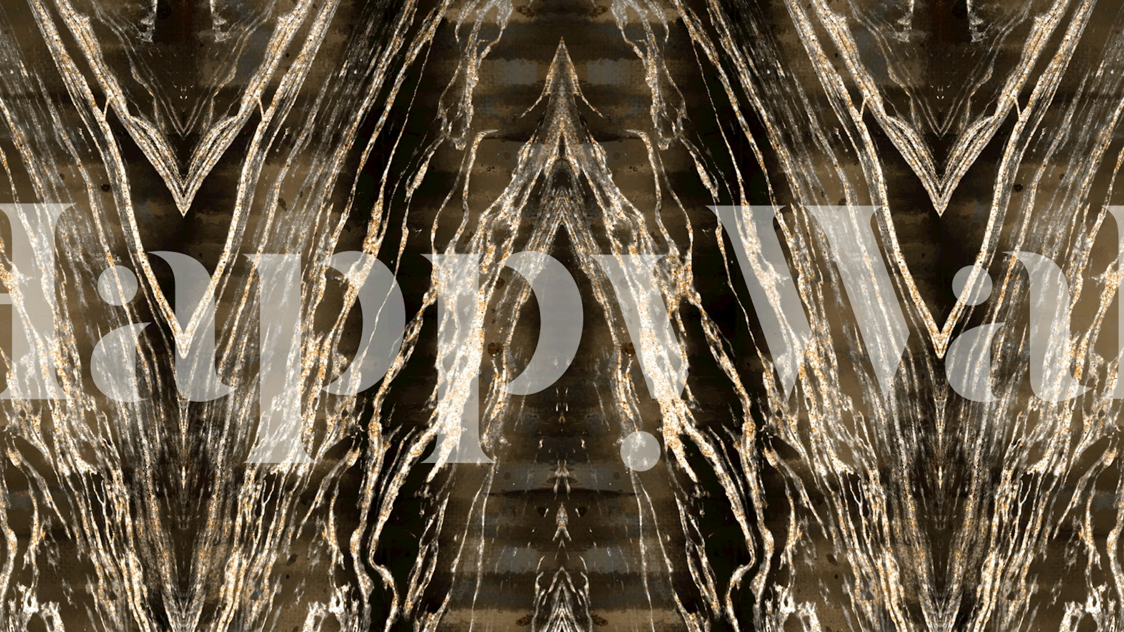 Agate Marble wallpaper displayed in a room