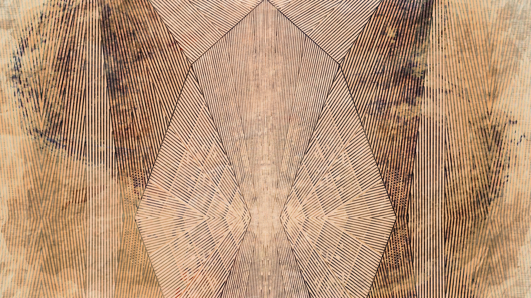 Buy Japan Geometry Grunge wallpaper Free shipping