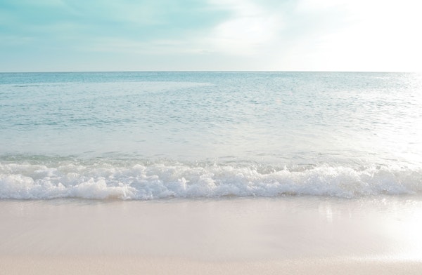 Soft Pastel Ocean Waves 3