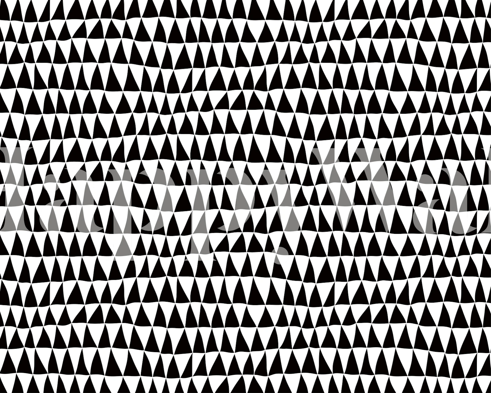 Geometric triangles pattern in black and white wallpaper