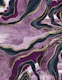 Navy Pink Marble Agate Gold 1
