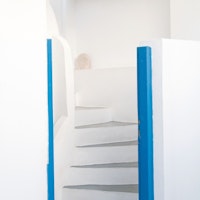 Santorini Oia Stairs 2 tapet