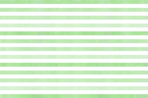 Mint green striped