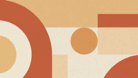Mid Century Striped Geometry wallpaper