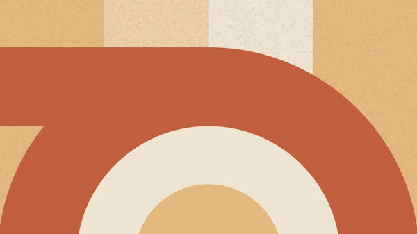 Terracotta Rust Mid Century