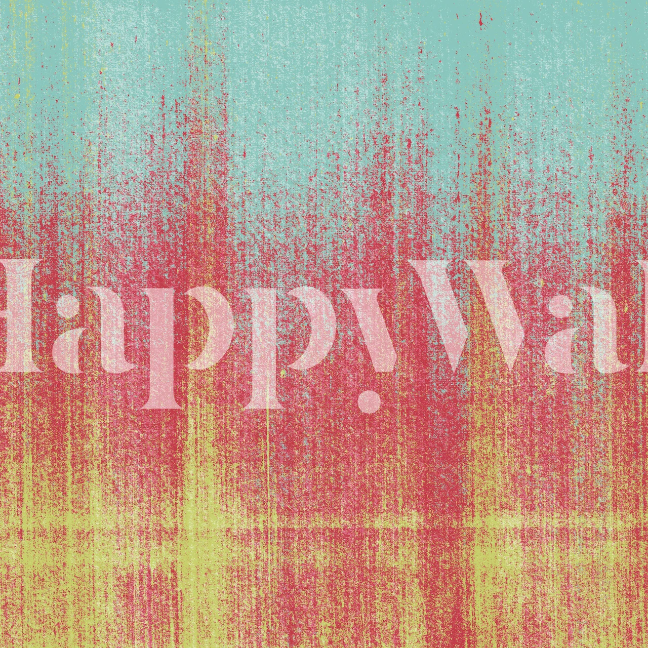 Carta Da Parati Vibrante Scratches Thirteen Nella Stanza