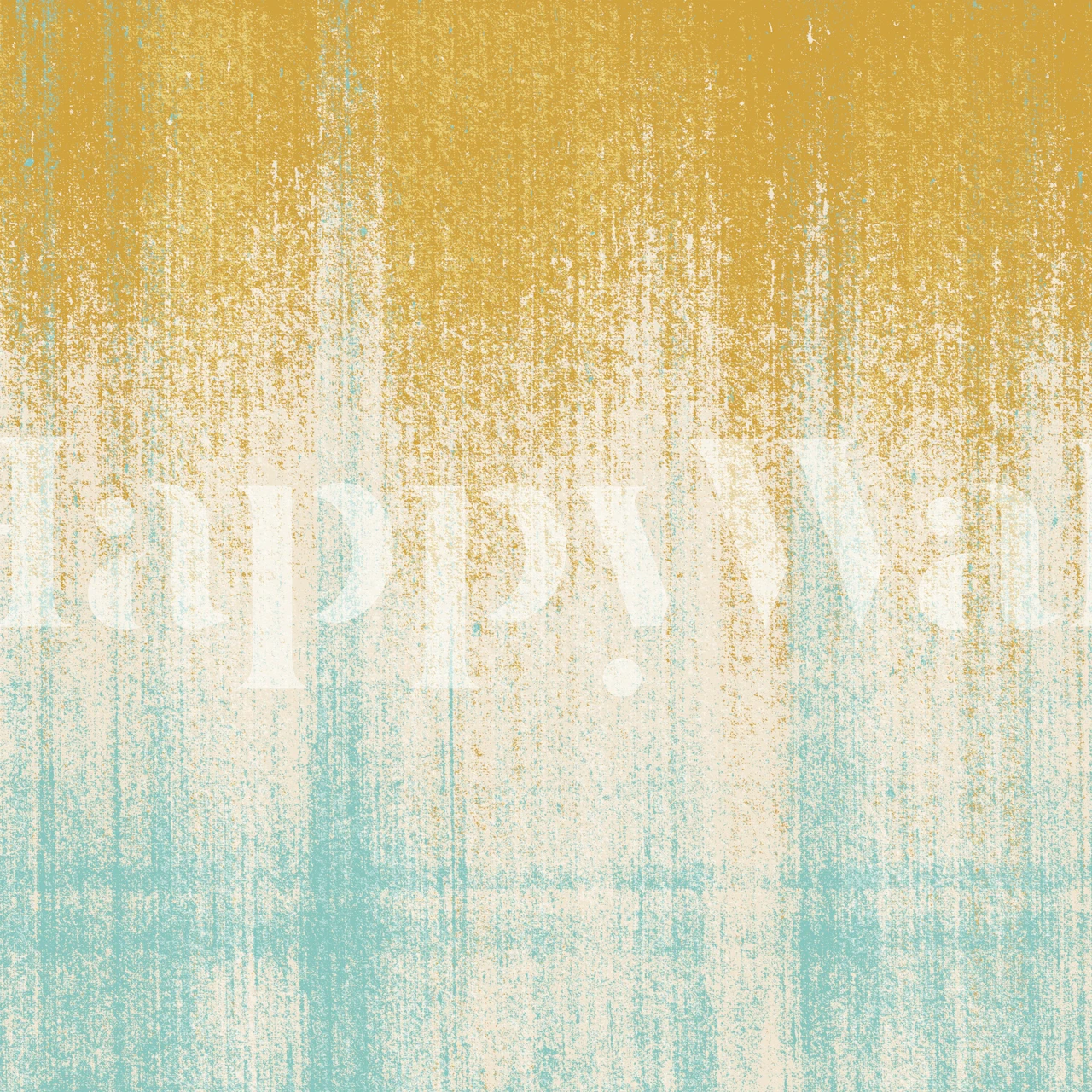 Scratches Fjorten Abstrakt Vægmaleri Med Bløde Blåtoner Og Varme Gyldne Toner