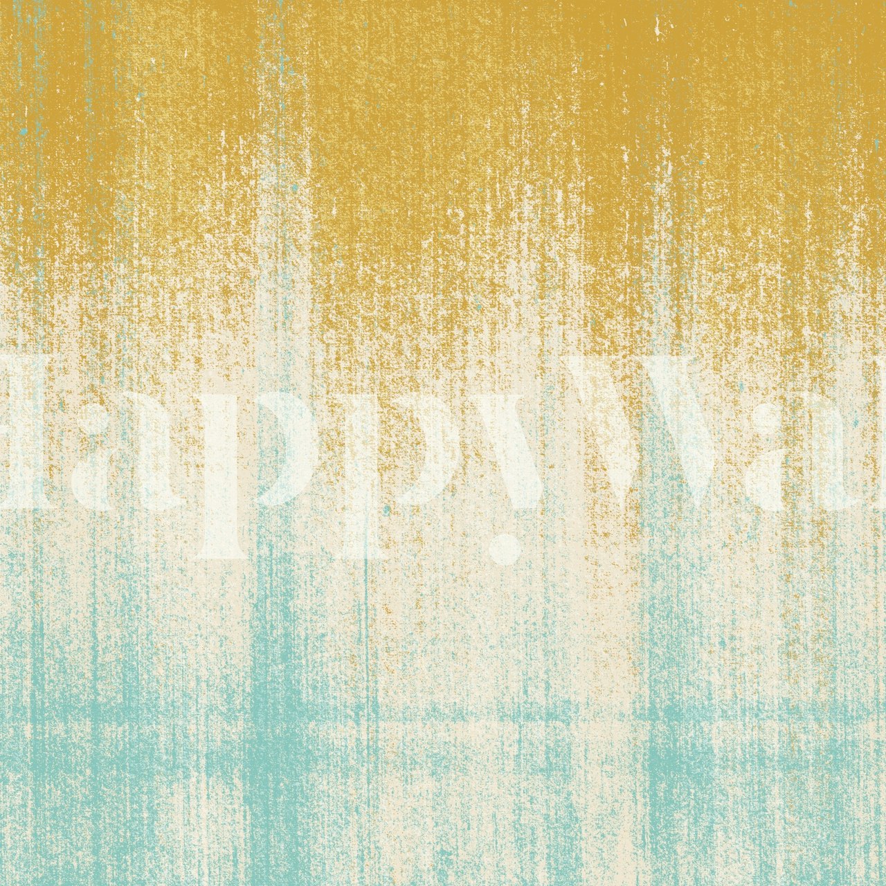 Scratches Fourteen Abstract Wall Mural With Soft Blues And Warm Golden Tones