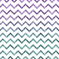 Mermaid Princess Chevron 1 ταπετσαρία