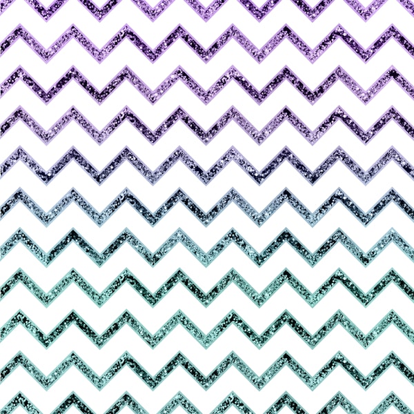 Mermaid Princess Chevron 1