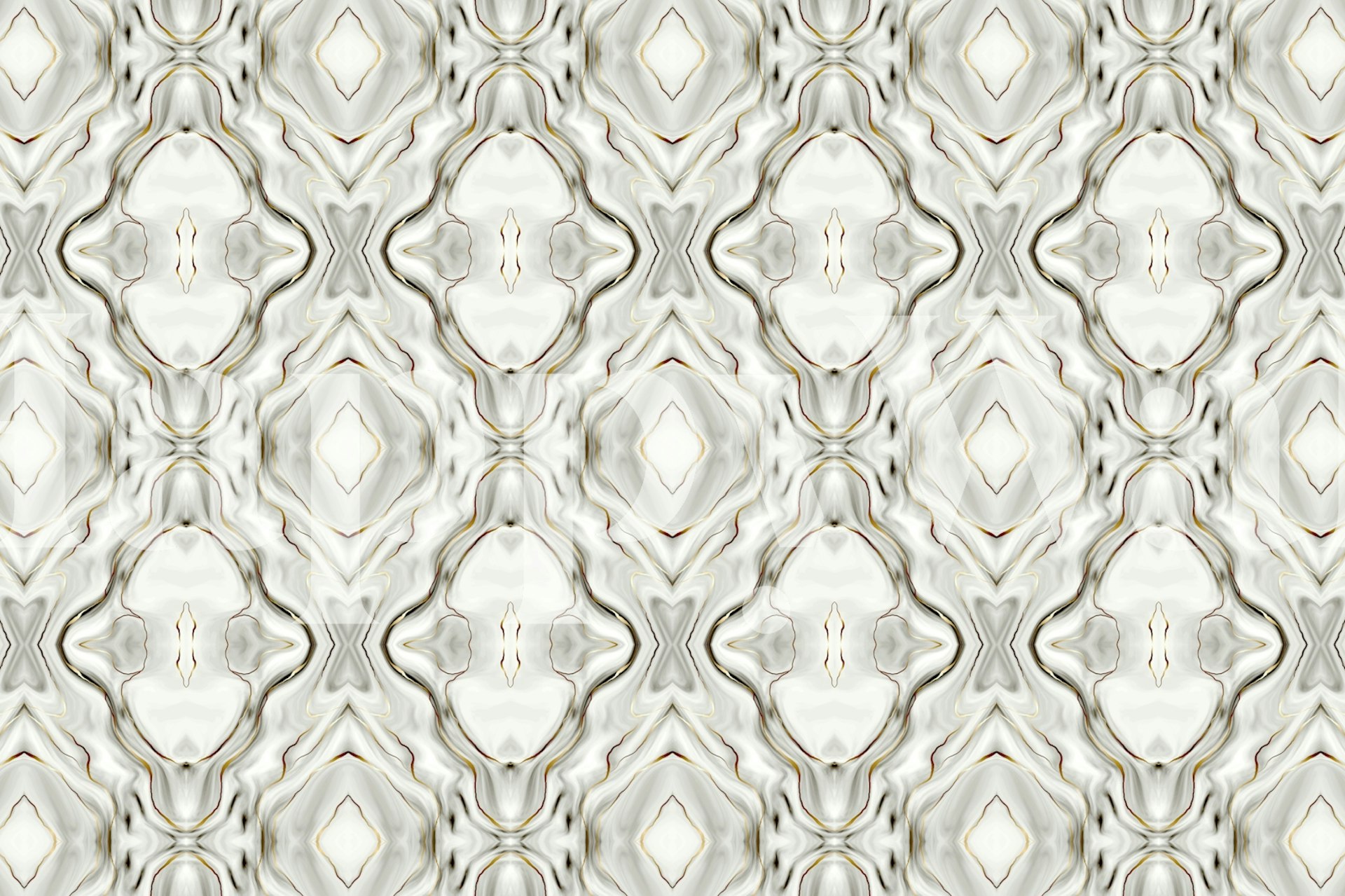 Ταπετσαρία Art Deco Marble σε ένα στιλάτο εσωτερικό