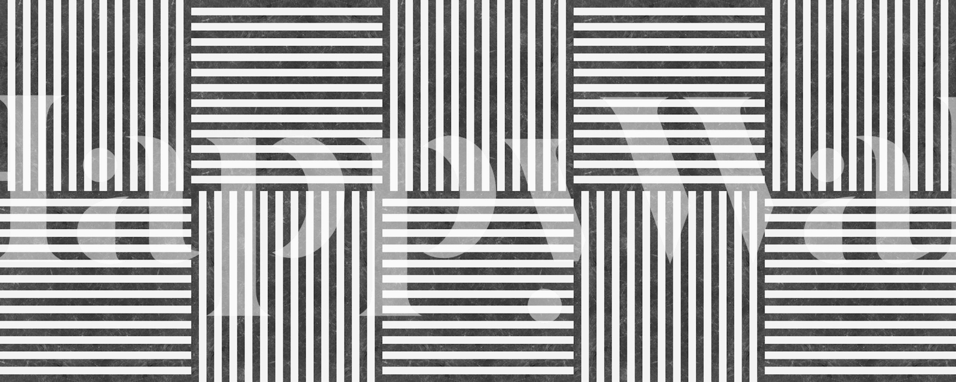 Tapeta Minimalist lines zobrazená v místnosti