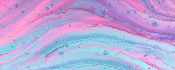 Vibrant liquid marble