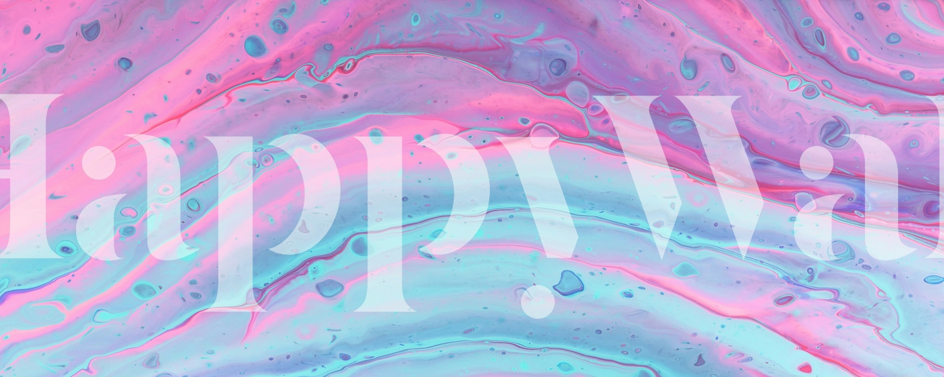 Pink and blue flowing liquid marble wallpaper design