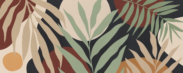 Tropical leaves 1
