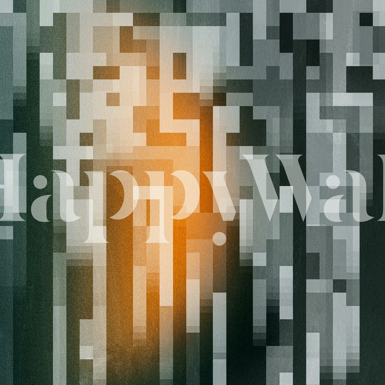 Modern Pixel City 3 Urban Wallpaper Design