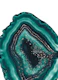 Teal Agate Rose Gold Glitter 1