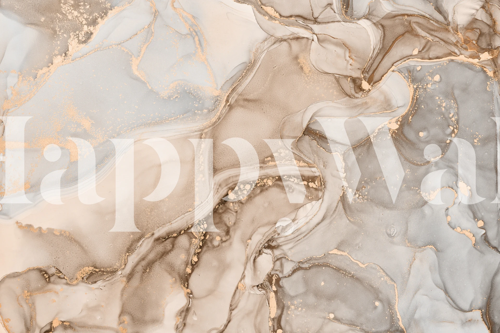 Surface wall mural design in a room