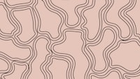 Mid Century Blush wallpaper